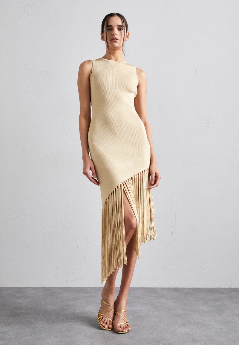 sandro ROBES - Jumper dress - or/gold-coloured - Zalando