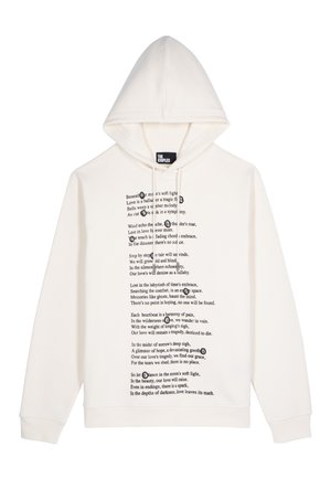 The Kooples Sweat à capuche - ecru