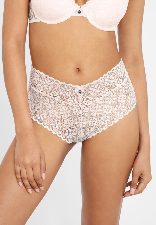 BODYWEAR HIGH-WAIST-SLIP - Slip - rosé