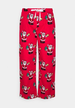 PYJAMA PANT SANTA - Pyjamasbukse - red