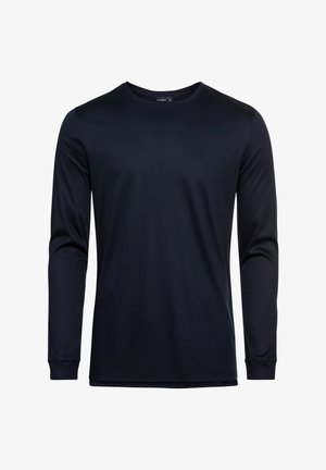 van Laack Langarmshirt - navy