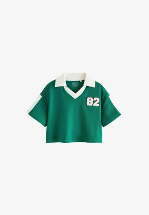 Next REGULAR FIT BOXY VARSITY - T-Shirt print - green