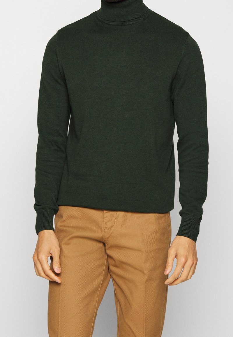 Springfield Stickad tröja - dark green