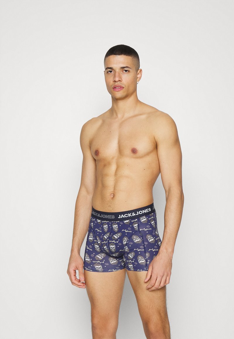 Herren Unterhosen | Jack & Jones JACDOME TRUNKS 3 PACK Panties tap shoe/grün - RV36381 Herren Unterhosen | Jack & Jones JACDOME TRUNKS 3 PACK Panties tap shoe/grün - RV36381
