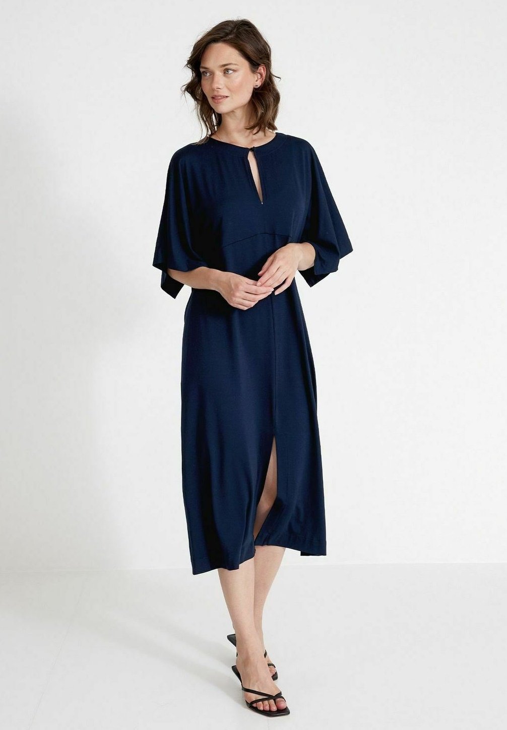 Holebrook ASTA MID LENGTH - Day dress - navy/dark blue - Zalando.ie Holebrook ASTA MID LENGTH - Day dress - navy/dark blue - Zalando.ie