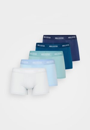 CLASSIC LENGTH SOLID 5 PACK - Trumpikės - dark blue/green/light blue