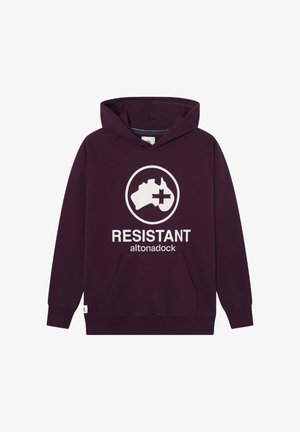 ALTONADOCK, RESISTANT - Jersey con capucha - granate