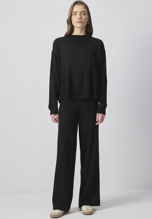 SET - Jersey de punto - siyah