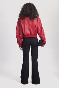 Gestuz ZANIA - Kožená bunda - haute red