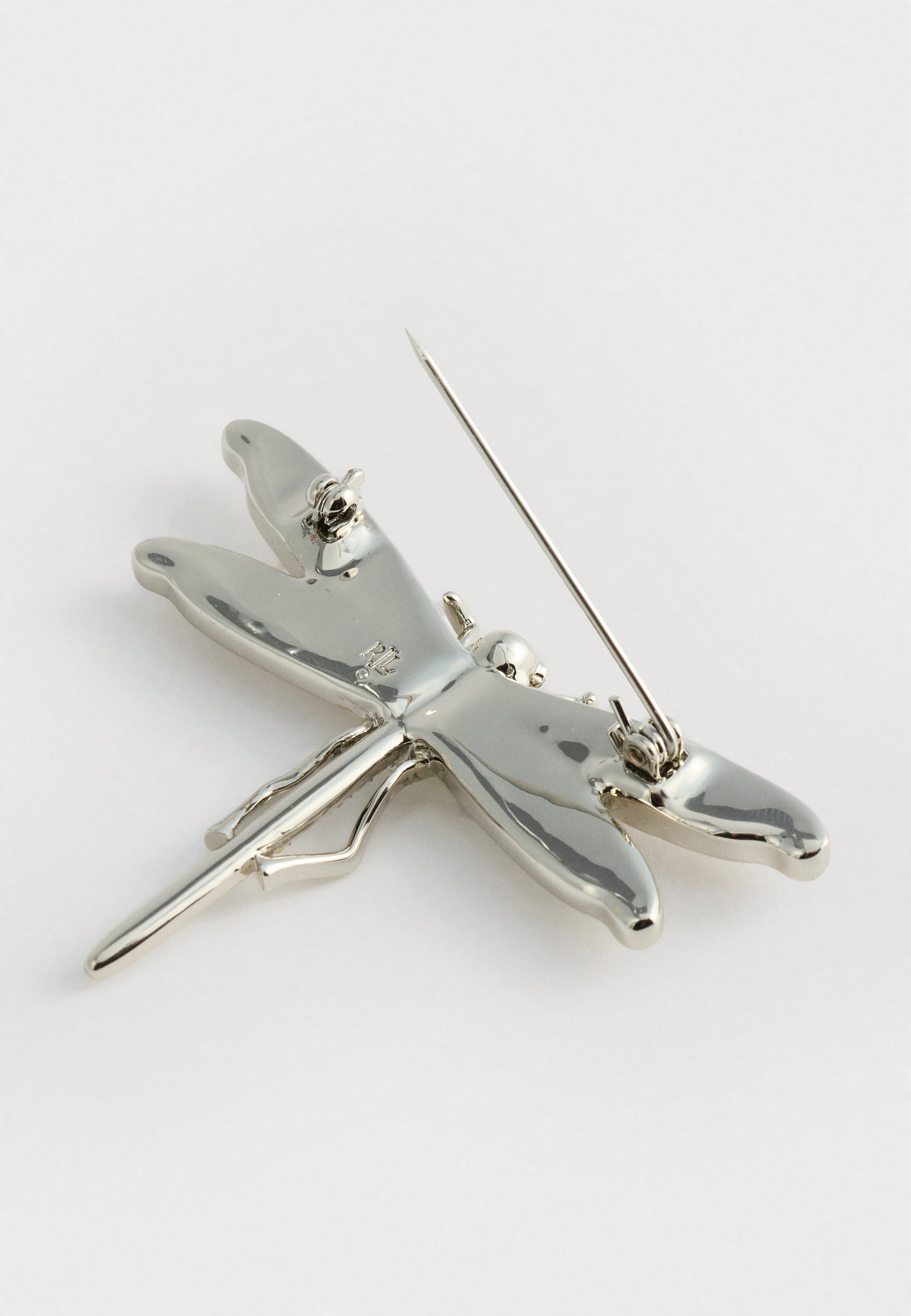 Lauren Ralph Lauren BOX PIN DRAGONFLY CRY - Broches - silver