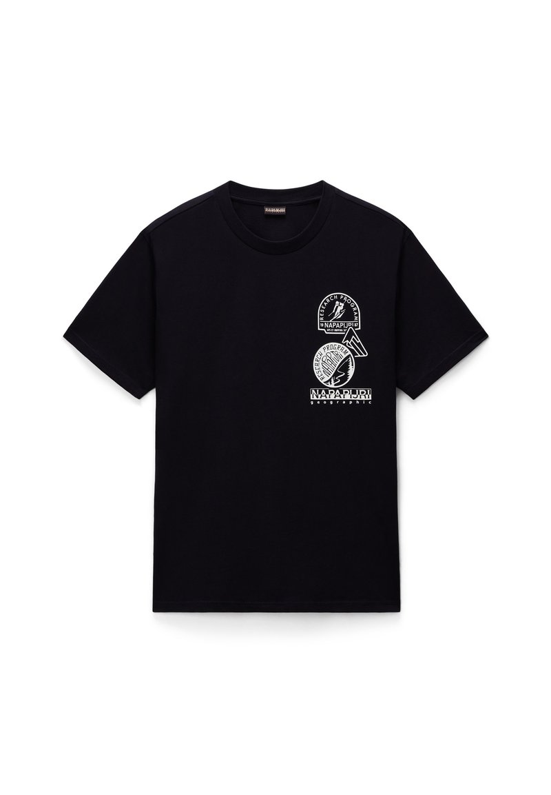 Napapijri T-shirt print zwart
