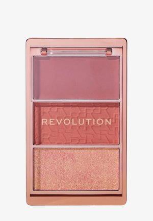 REVOLUTION BLUSH ICON PALETTE AURA POINTS ROSE - Phard - rose