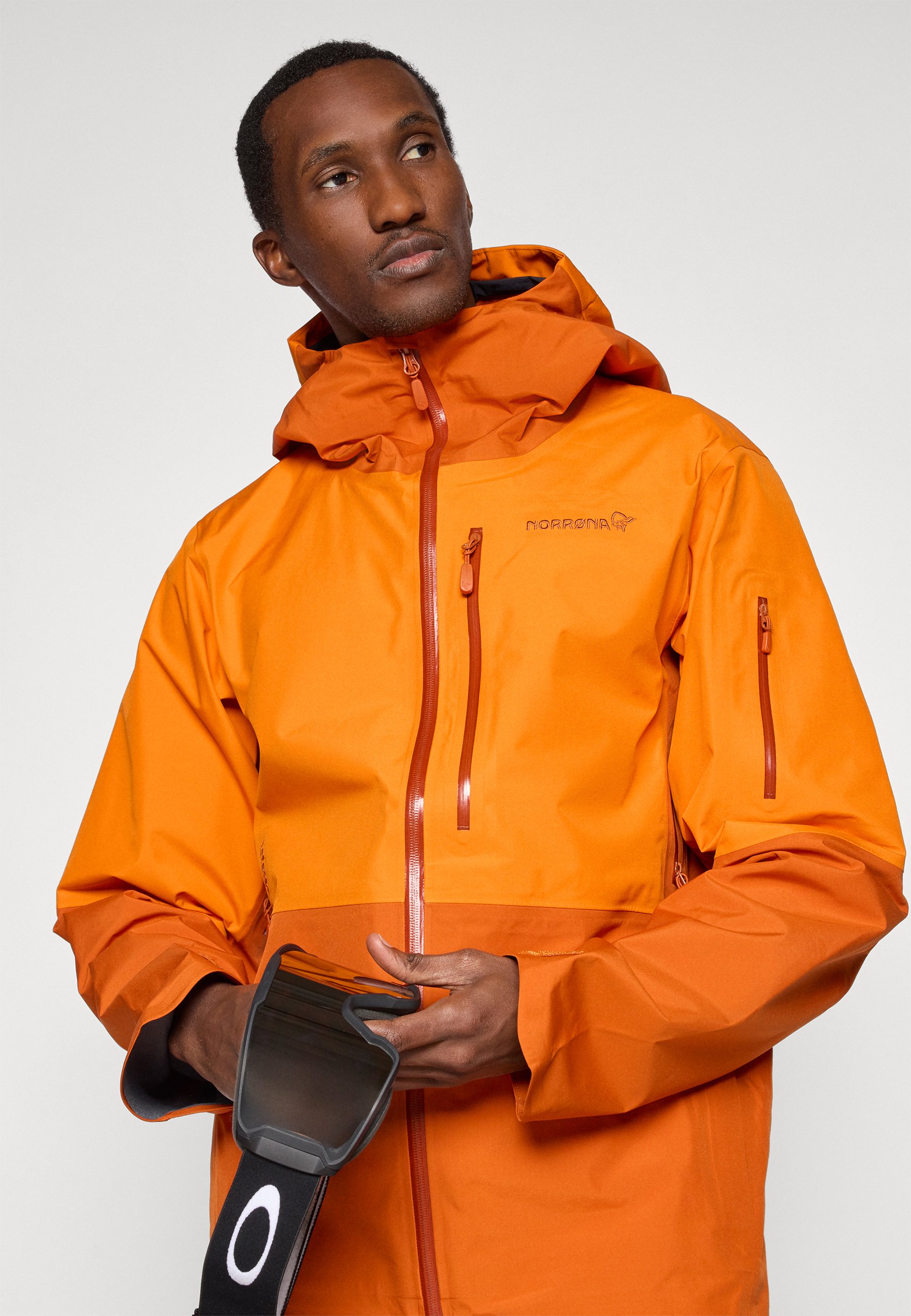 Norrøna LOFOTEN GORE-TEX JACKET - Ski jacket - gold flame/orange