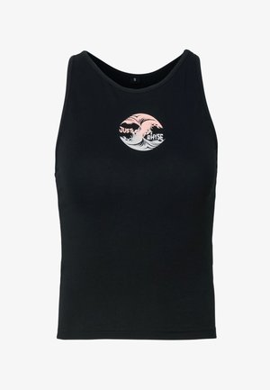 Just Rhyse, JUST RHYSE RIDETHEVIBE TANK - Topp - black