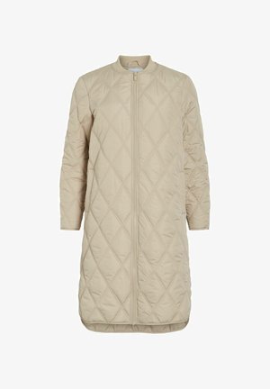 VILA GESTEPPTER REISSVERSCHLUSS - Abrigo de invierno - feather gray