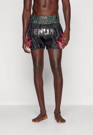 INFERNO 2.0 MUAY THAI SHORTS - Αθλητικό σορτς - deep black/khaki