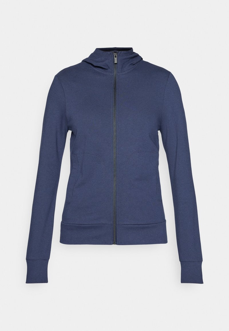 Icebreaker Sweater met rits blauw