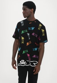 Icecream RUNNING DOG - Print T-shirt - black