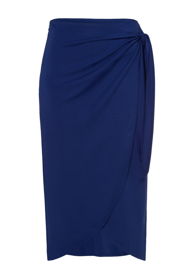 Damen Jeansröcke | zero MIDI MIT BINDEDETAIL Wickelrock admiral blue/royal - ND92270 Damen Jeansröcke | zero MIDI MIT BINDEDETAIL Wickelrock admiral blue/royal - ND92270