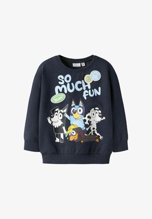 NMMJARED BLUEY - Športni pulover - navy blazer