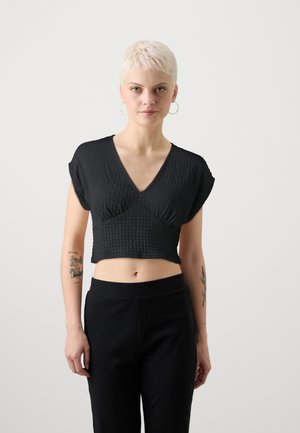 ONLY Petite ONLASTRID - T-shirts basic - black