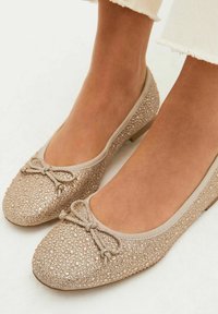 Next WIDE FIT FOREVER COMFORT - Baleriinad - champagne gold