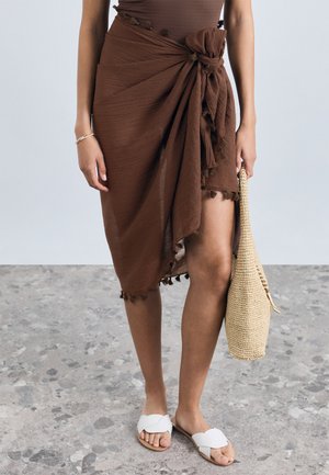 SARONG - Strand accessories - dark chocolate