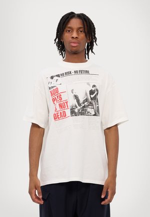 T-Shirt print - ecru