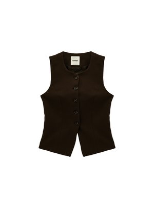 SLEEVELESS - Smanicato - brown