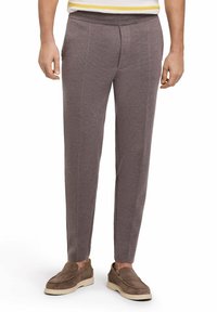 FALKE BASIC TROUSERS KNIT - Trainingsbroek - walnut mel
