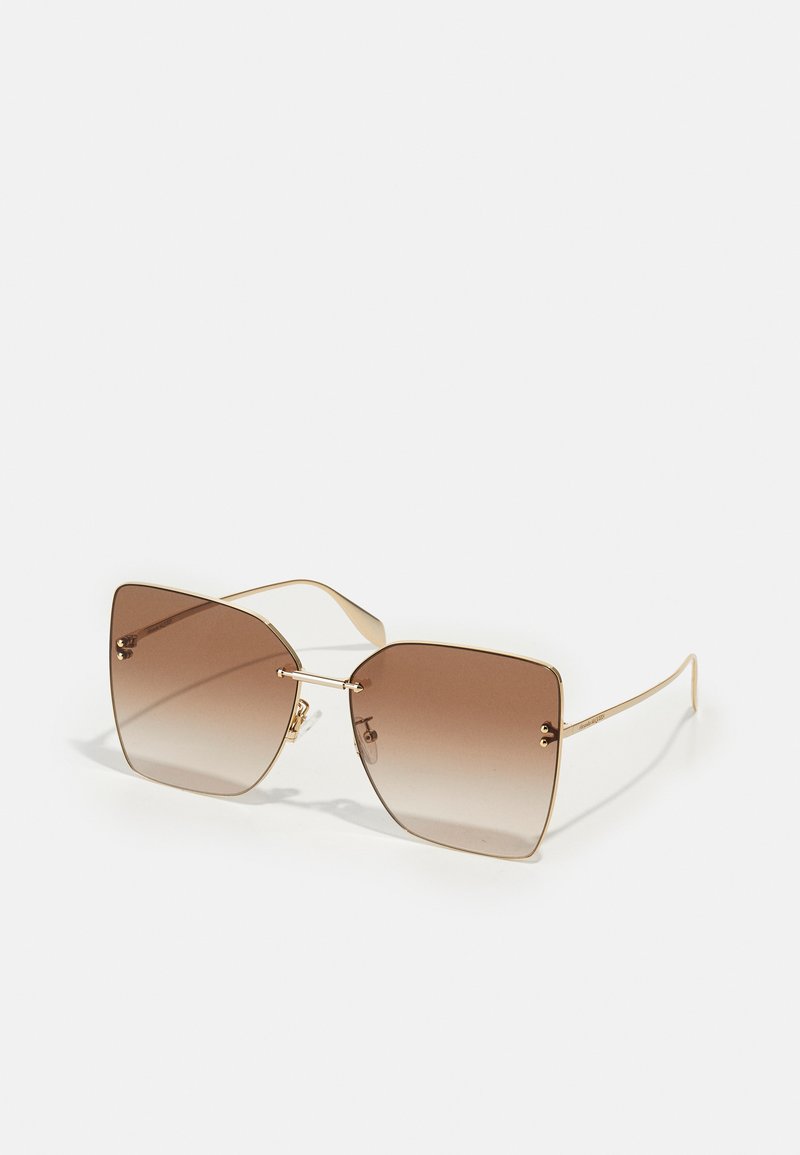 Alexander McQueen Slnečné okuliare - gold/brown