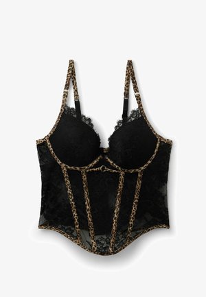 Tezenis, JUNGLE GLOW - Corpiño - black