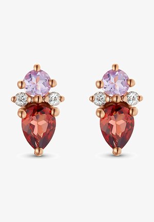 CHRIST Ohrringe - rose gold-coloured