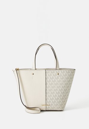 MICHAEL Michael Kors FLORA SM XBODY - Håndveske - vanila/cream