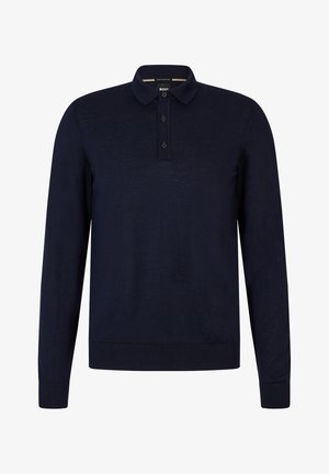 BOSS Strickpullover - dark blue
