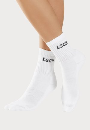 LASCANA, 2PACK - Sokken - white/petrol