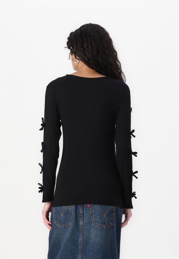 ONLFELINA O NECK BOW - Long sleeved top3