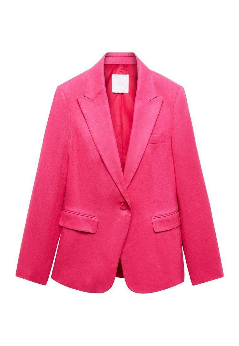 Mango Blazer donkerroze