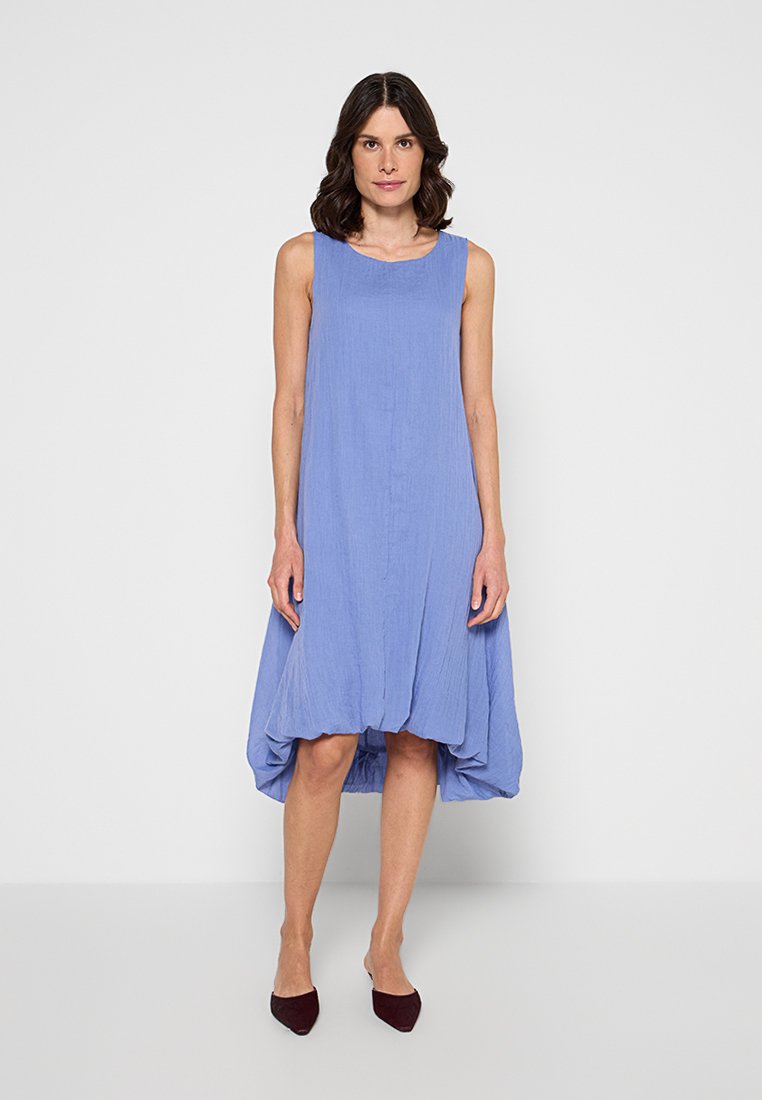 Le Jardin Du Lin Jurk blauw