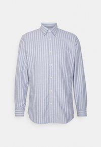 SLHSLIMPUMP SHIRT STRIPES - Camisa formal - oyster gray