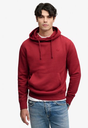 Superdry & Co, SUPERDRY ESSENTIAL SD CO LOGO HOODIE.. - Hættetrøje - league red