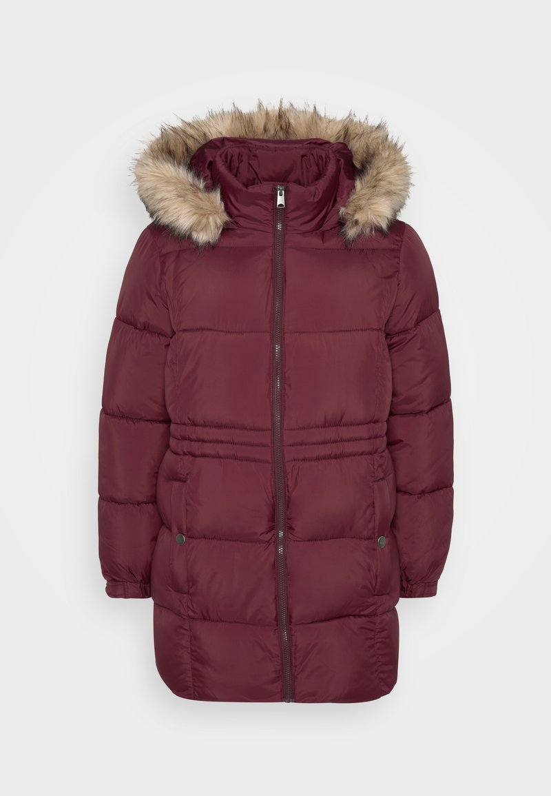 Vero Moda Petite Wintermantel bordeauxrood
