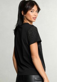 Lipsy REGULAR FIT  - Marškinėliai su spaudiniu - black
