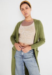 ONLY ONLLESLY OPEN LONG CARDIGAN  - Cardigan - winter moss melange