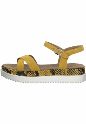 s.Oliver S.OLIVER  - Plateausandalette - sun/snake