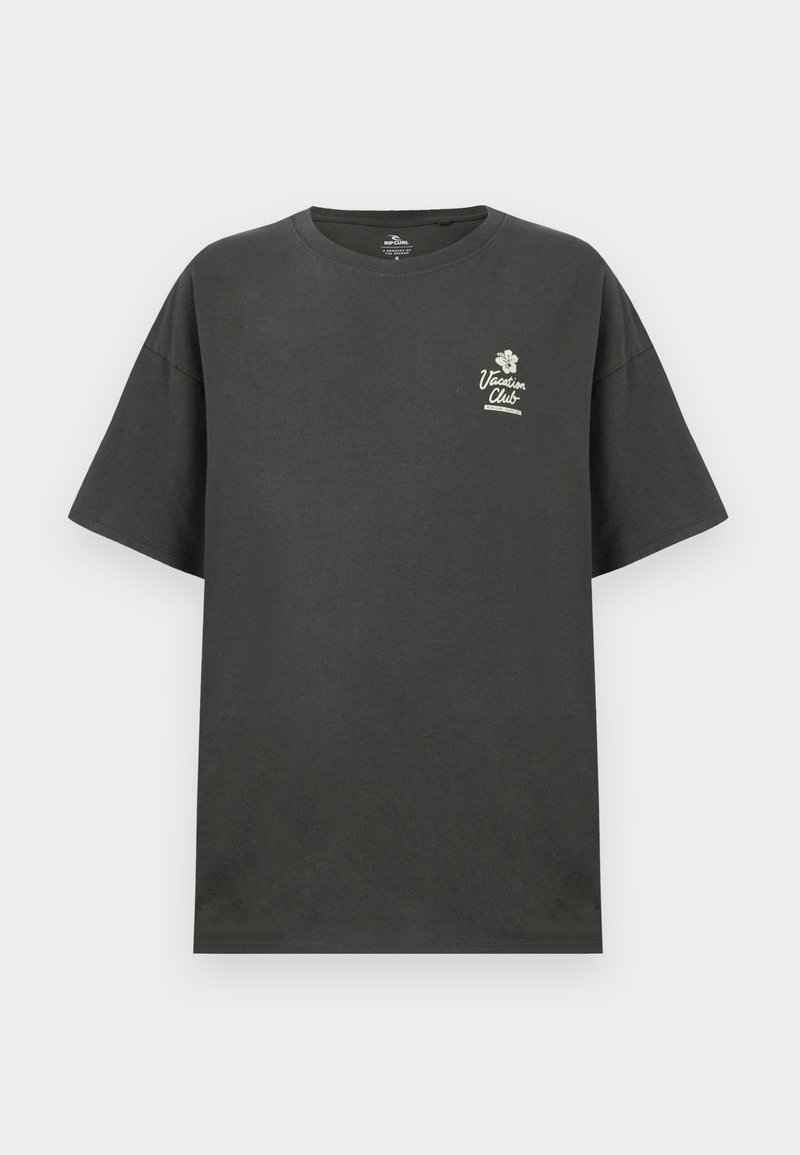 Rip Curl T-shirt print zwart
