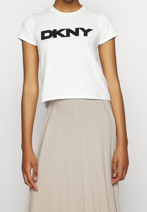 T-Shirt print - white