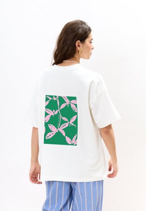 Print T-shirt - white