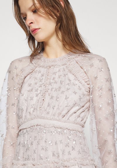 Needle & Thread SEQUIN KISSES ANKLE GOWN - Iltapuku - pebble