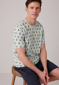 Next SET - Komplet pidžame - grey pineapple print